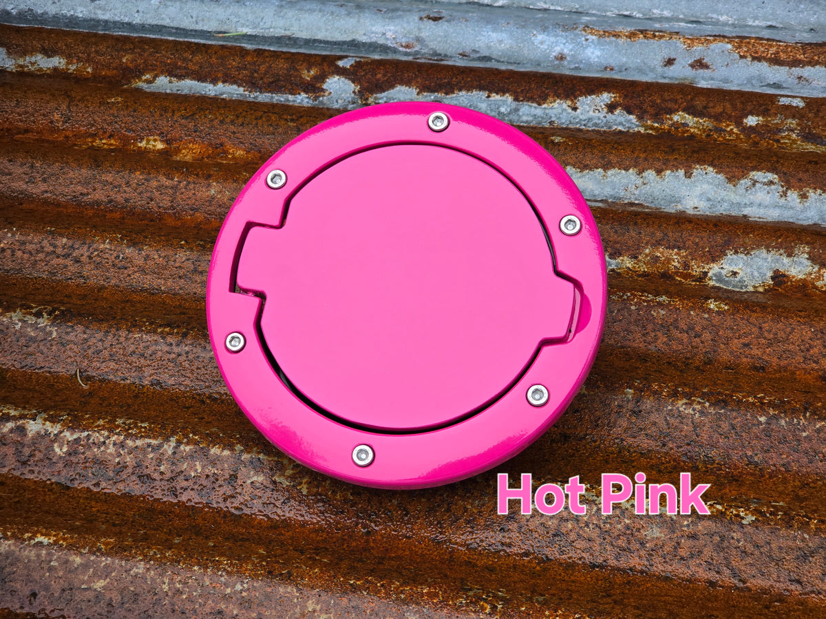 Jeep Wrangler JK Powder Coated Fuel Door