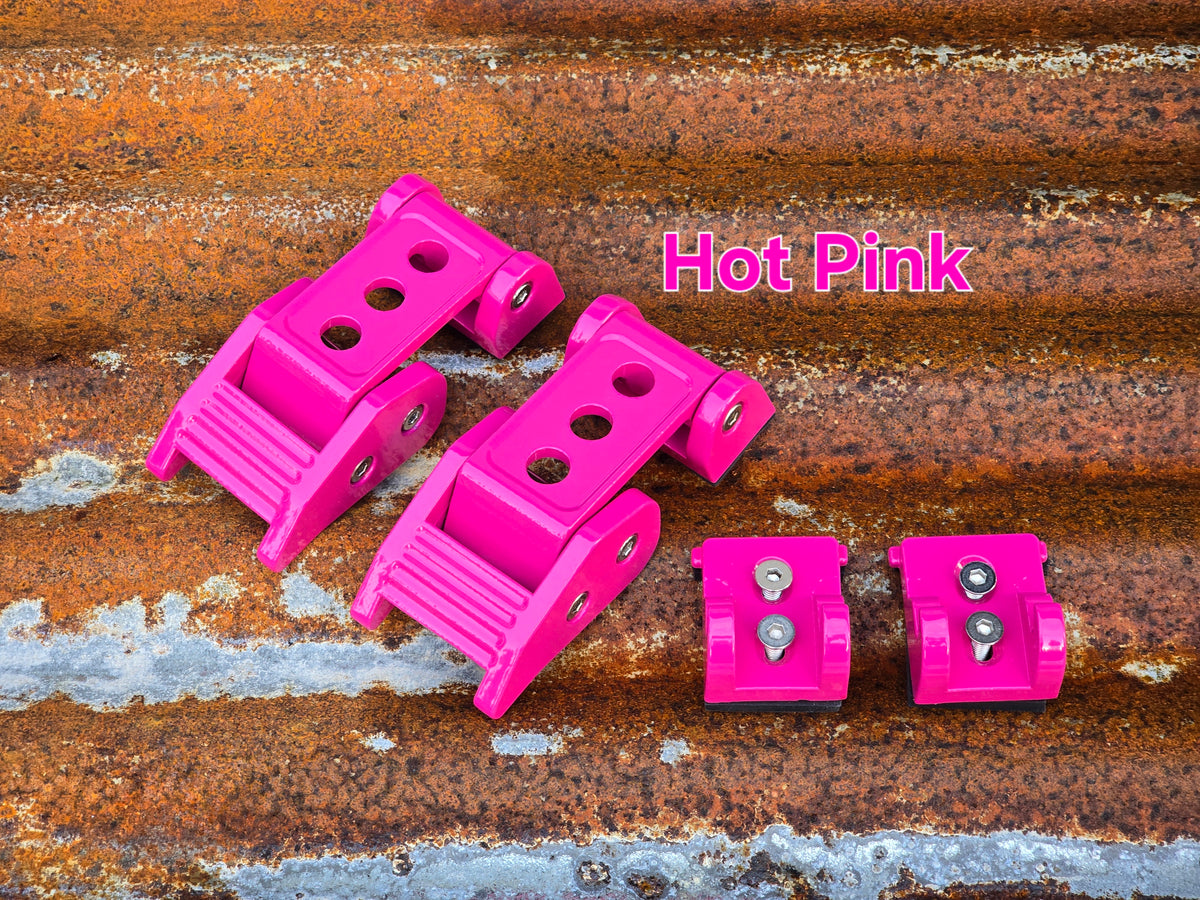 Jeep Wrangler JK, JL & JT Gladiator Powder Coated Hood Latches