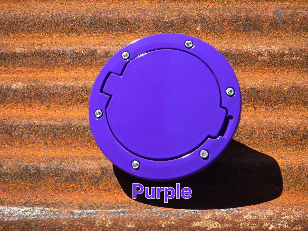 Jeep Wrangler JK Powder Coated Fuel Door