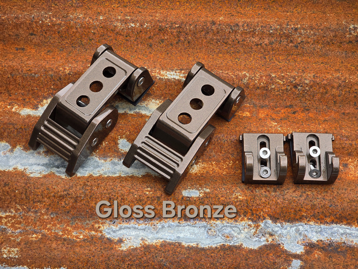Jeep Wrangler JK, JL & JT Gladiator Powder Coated Hood Latches