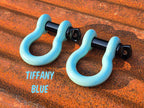 Shackles 3/4" (PAIR) Custom Powder Coated D Ring Shackles for Trucks and Jeeps