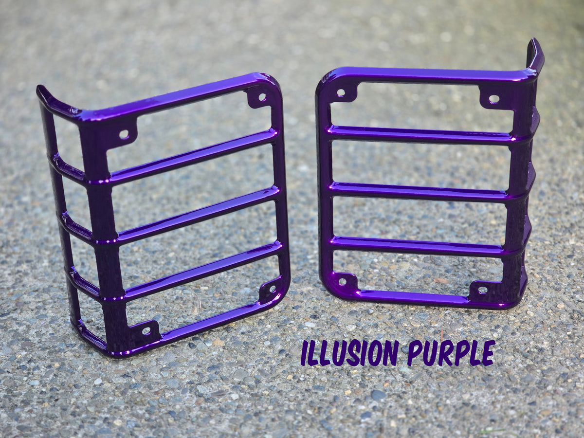Jeep Wrangler JK Powder Coated Tail Light Covers
