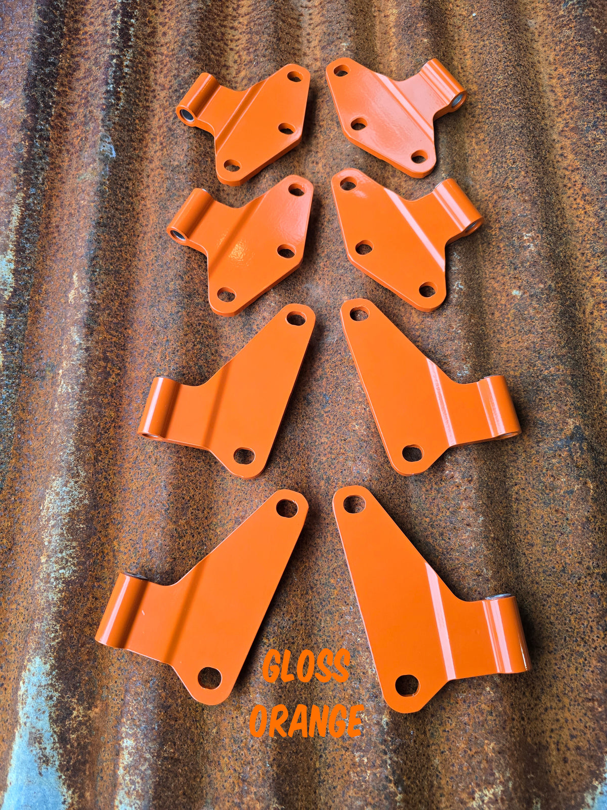 Jeep Wrangler JK Powder Coated Inner Door Hinge Mounts
