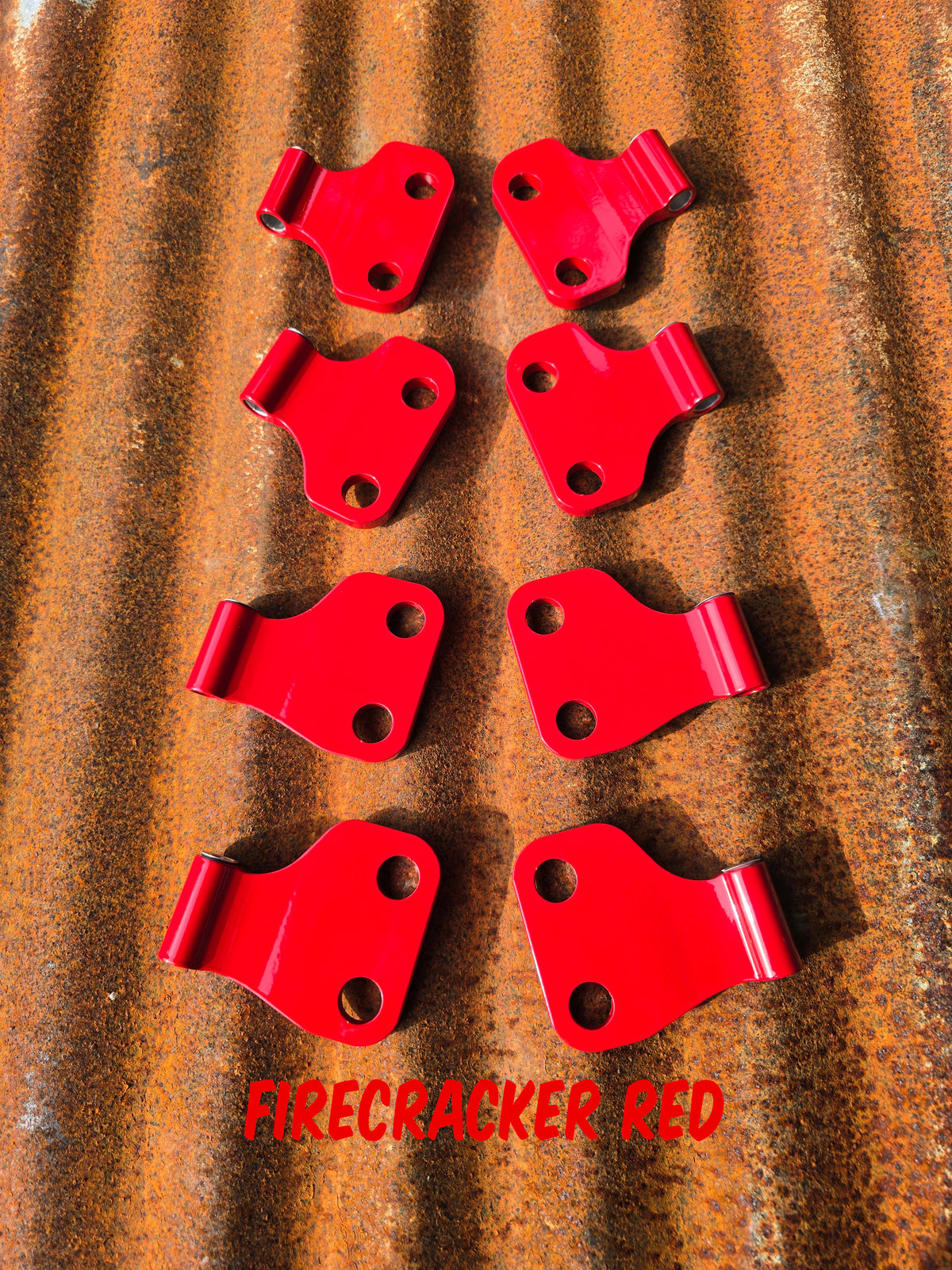 Jeep Wrangler JL & JT Powder Coated Inner Door Hinge Mounts