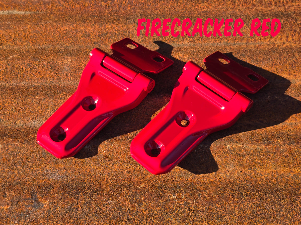 Jeep Wrangler JL & JT Powder Coated Hood Hinges