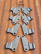 Jeep Wrangler JK Powder Coated Inner Door Hinge Mounts