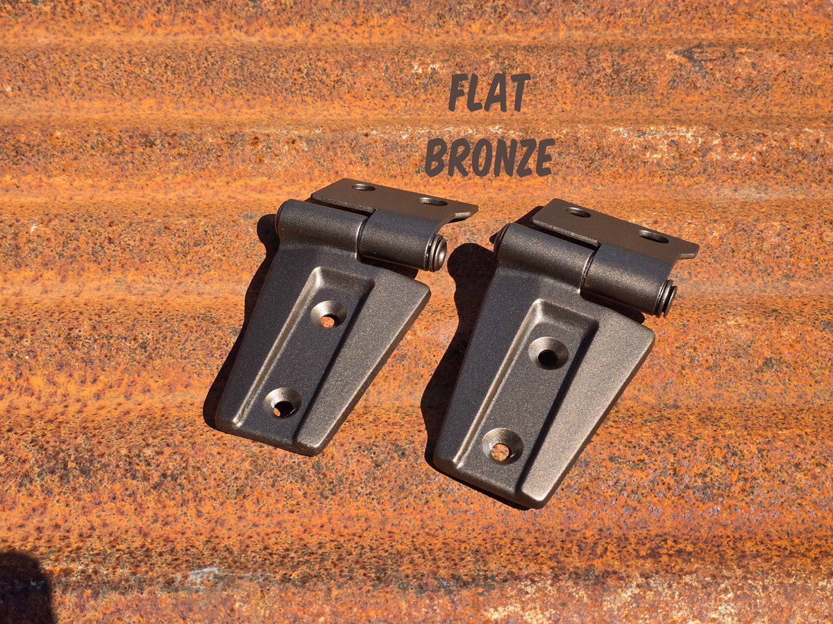 2007-2018 Jeep Wrangler JK Powder Coated Hood Hinges
