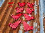 Jeep Wrangler JK Powder Coated Inner Door Hinge Mounts