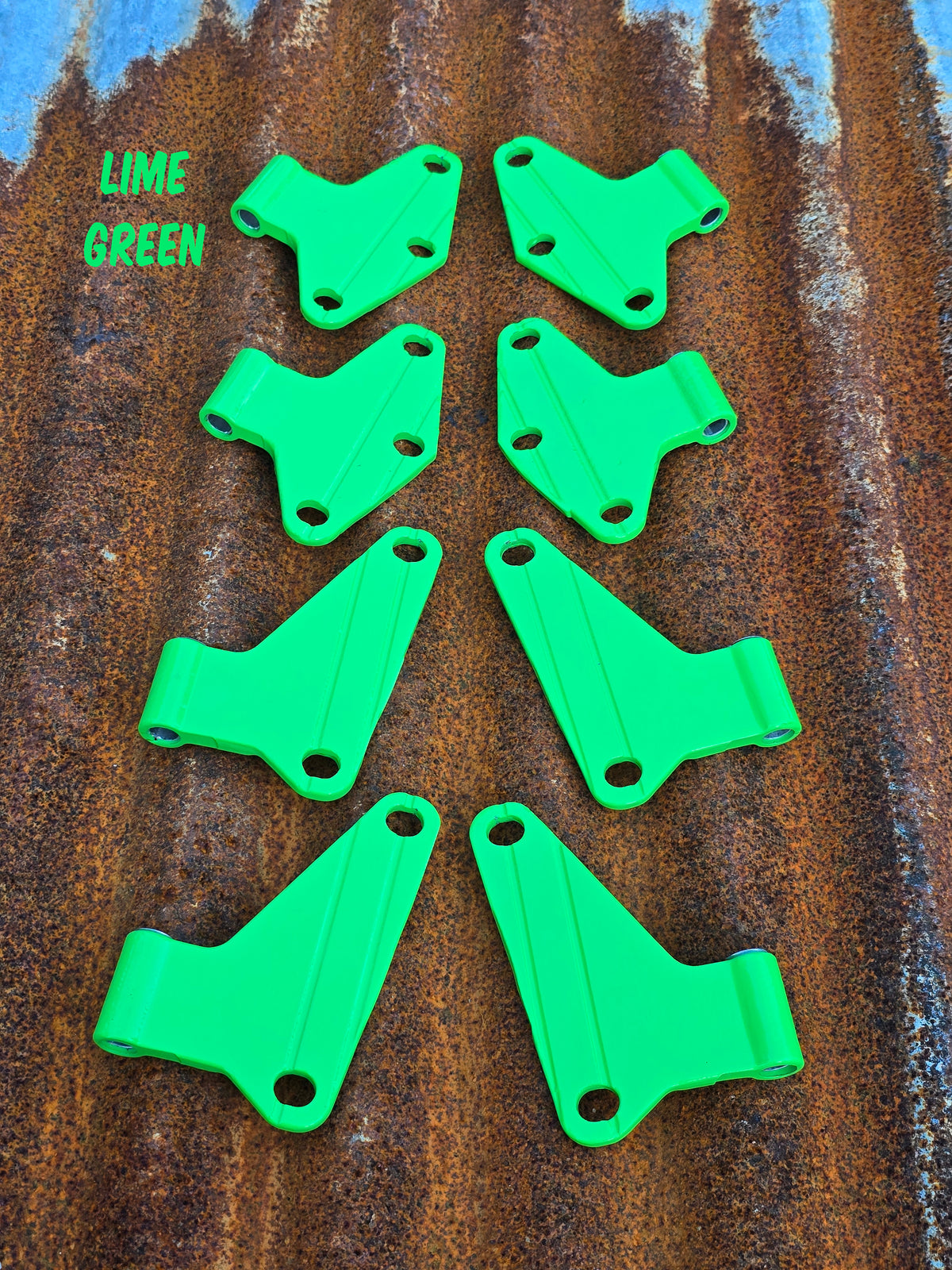 Jeep Wrangler JK Powder Coated Inner Door Hinge Mounts