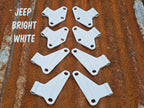 Jeep Wrangler JK Powder Coated Inner Door Hinge Mounts
