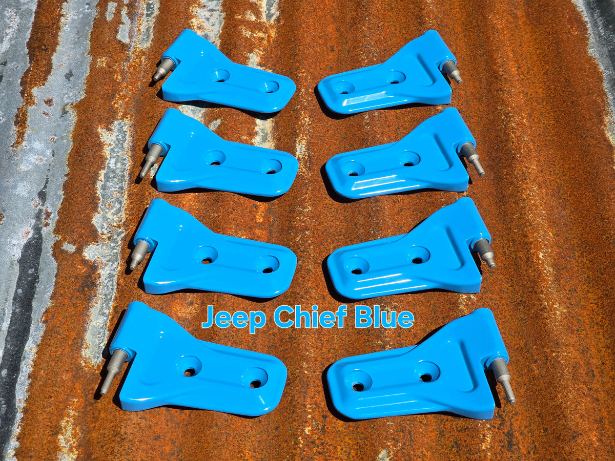 Jeep Wrangler JL / JT Powder Coated Door Hinges