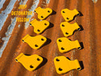 Jeep Wrangler JL & JT Powder Coated Inner Door Hinge Mounts