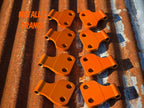 Jeep Wrangler JL & JT Powder Coated Inner Door Hinge Mounts