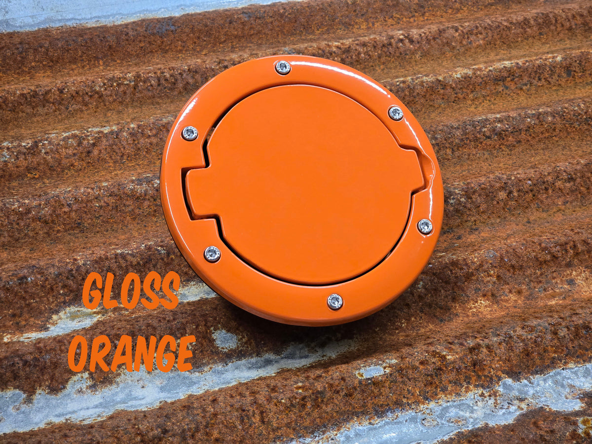 Jeep Wrangler JK Powder Coated Fuel Door
