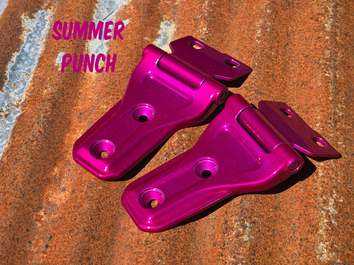 Jeep Wrangler JL & JT Powder Coated Hood Hinges