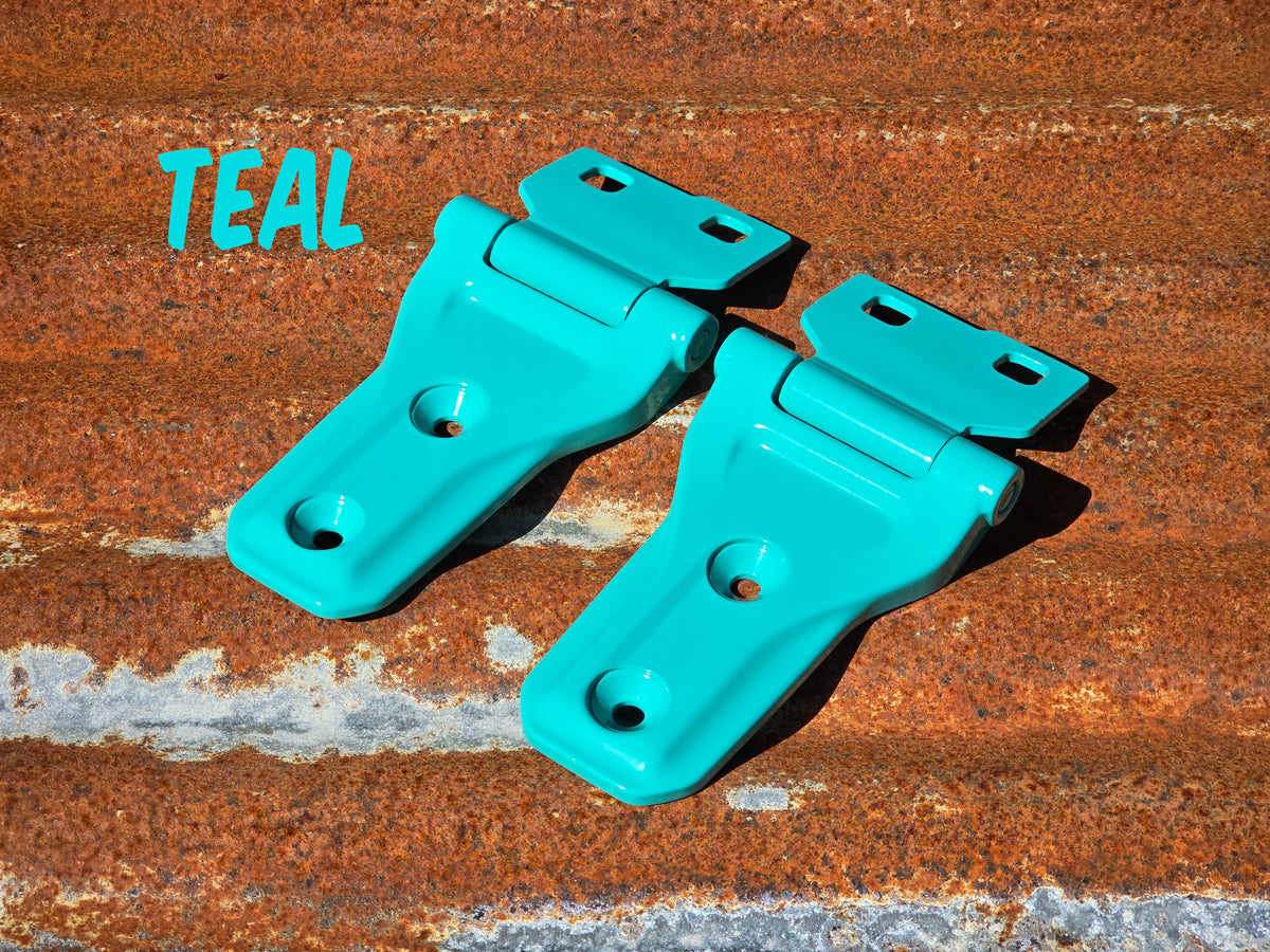 Jeep Wrangler JL & JT Powder Coated Hood Hinges